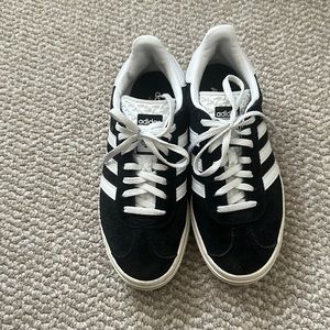 Stacked Navy Adidas Gazelle Sneaker